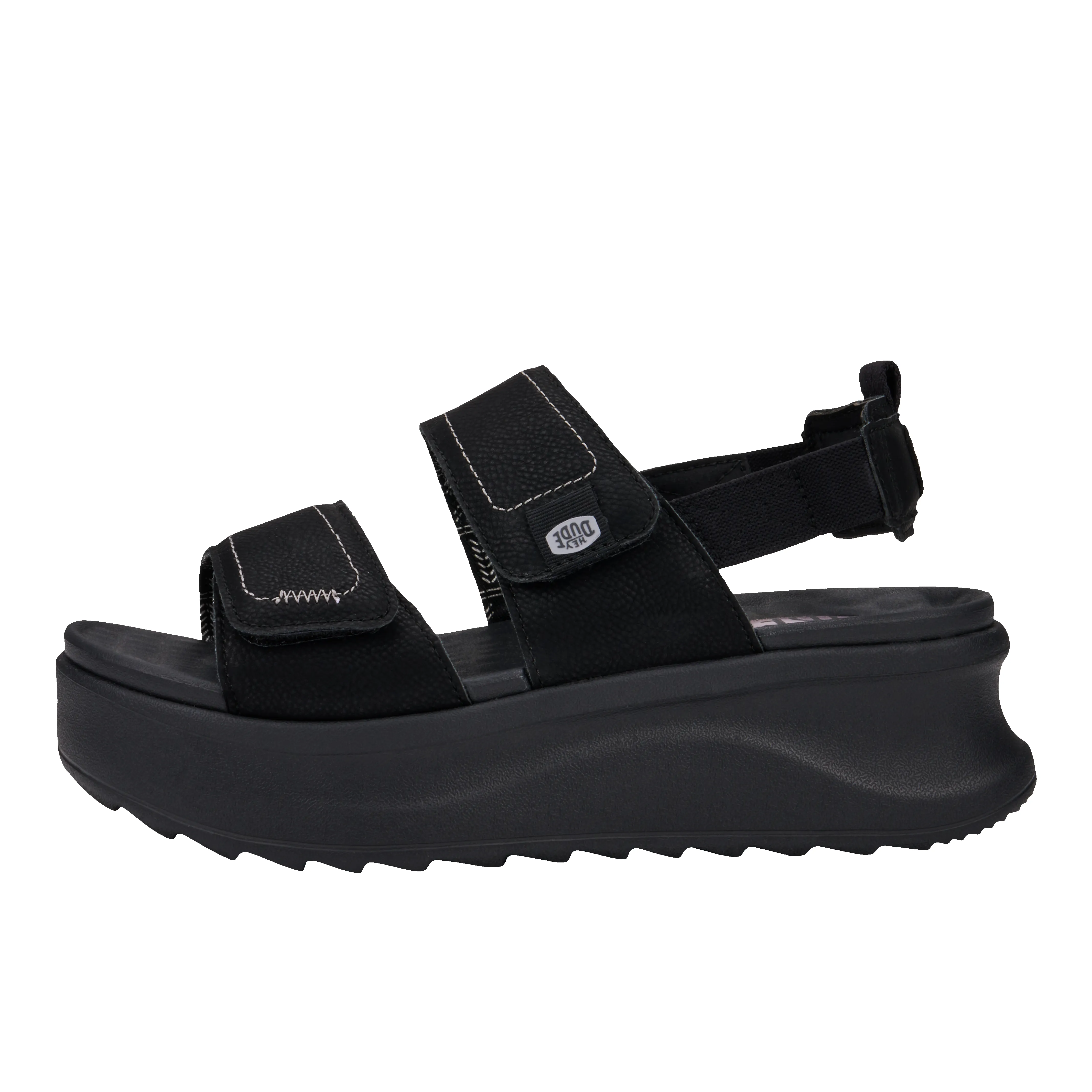 Delray Sandal Classic - Black/Black sold by Hey Dude