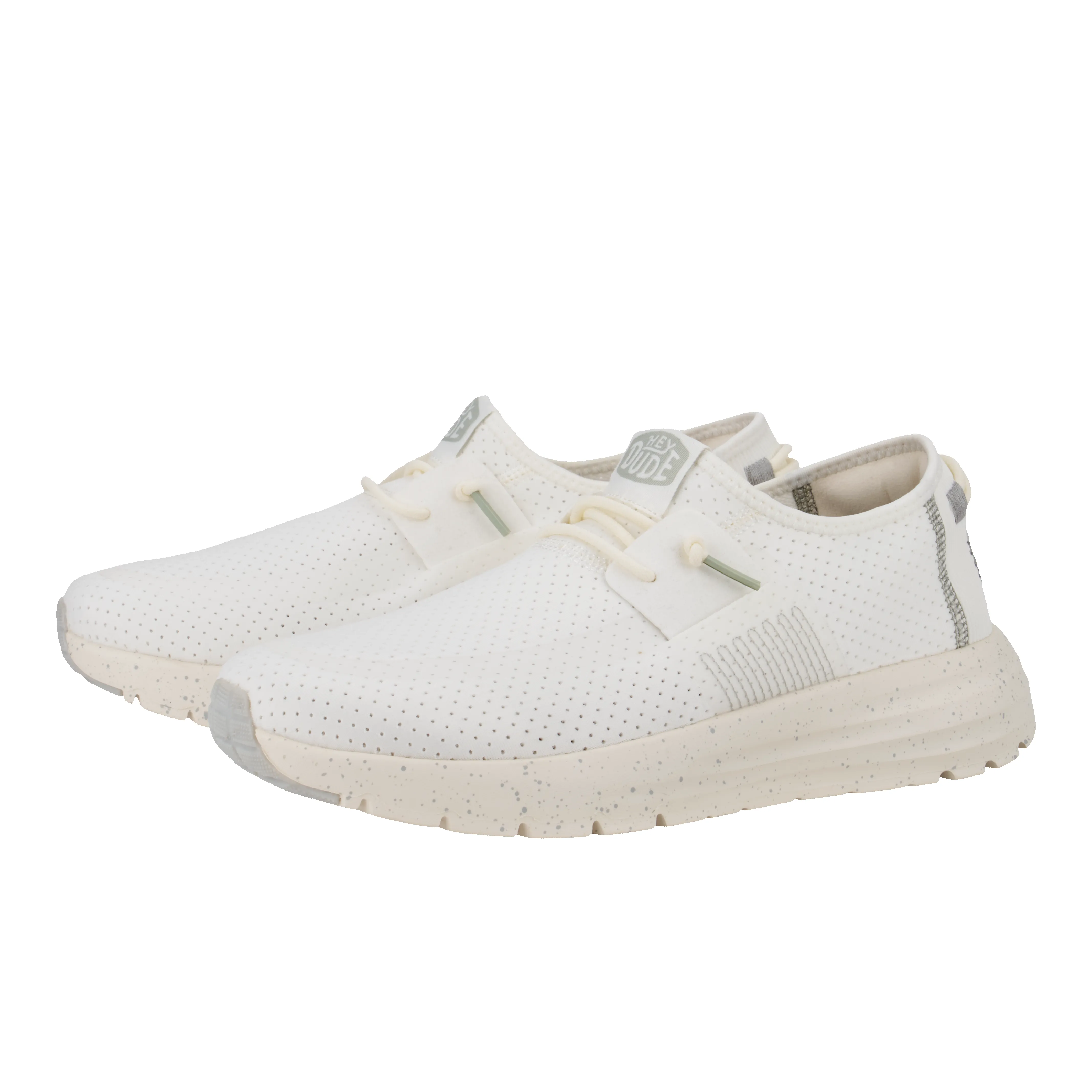 Sirocco Perf Mesh - White/White sold by Hey Dude product image thumbnail 2