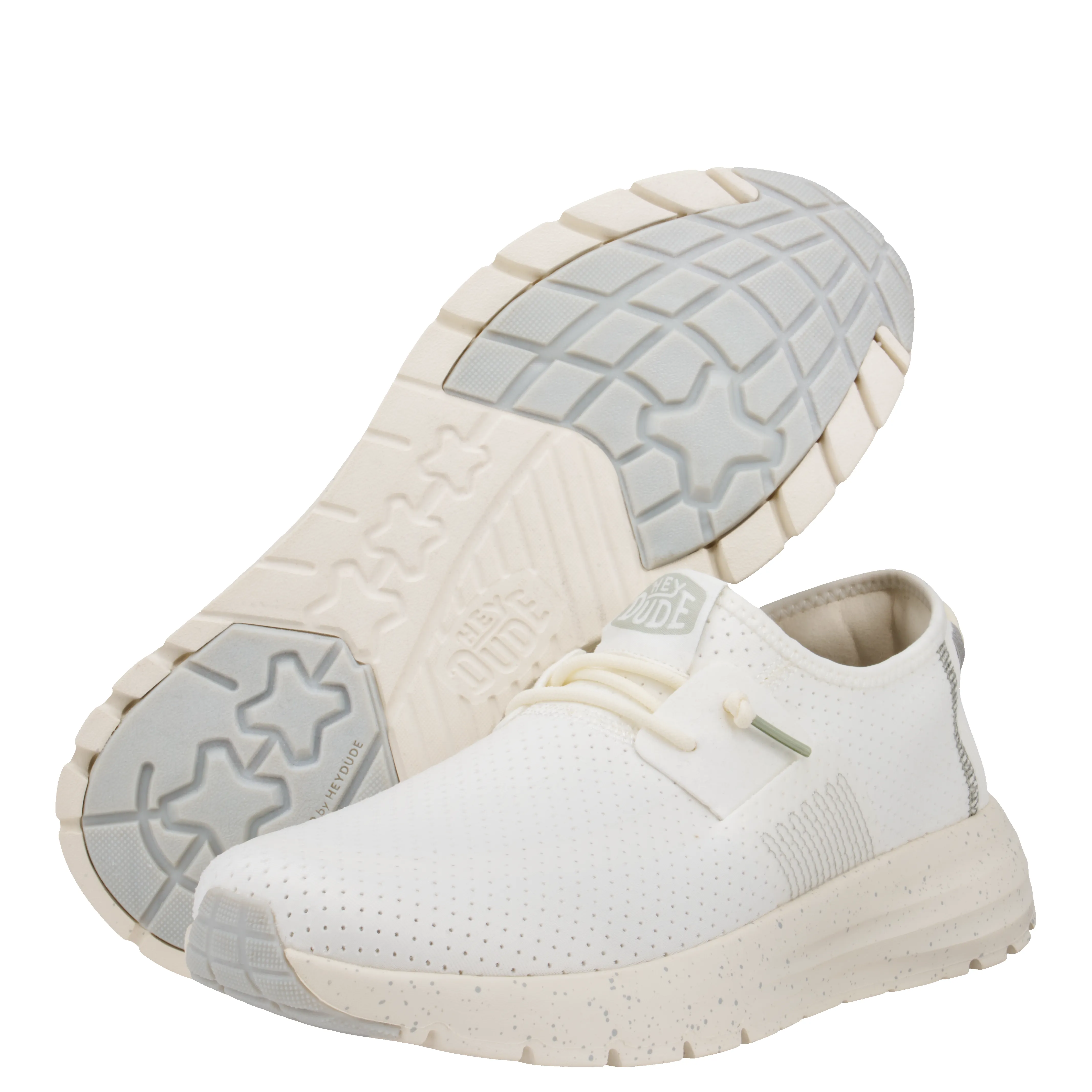 Sirocco Perf Mesh - White/White sold by Hey Dude product image thumbnail 3