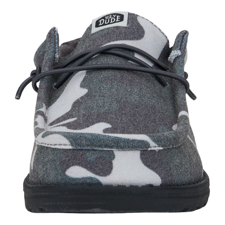 Wally Washed Camo - Camo Total Black sold by Hey Dude product image thumbnail 4