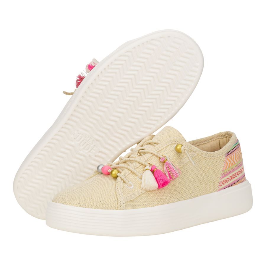 Cody Womens Boho Mix - Natural/Multi sold by Hey Dude product image thumbnail 3