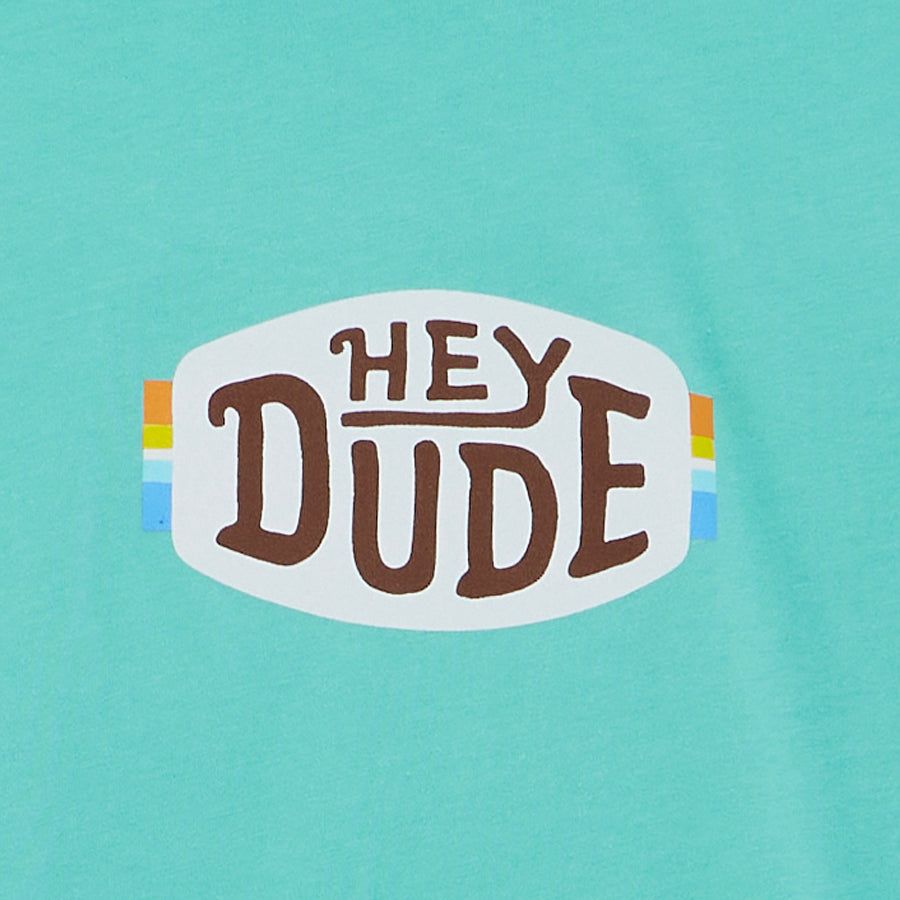 Women's Horizon Logo Tee - Mint sold by Hey Dude product image thumbnail 3