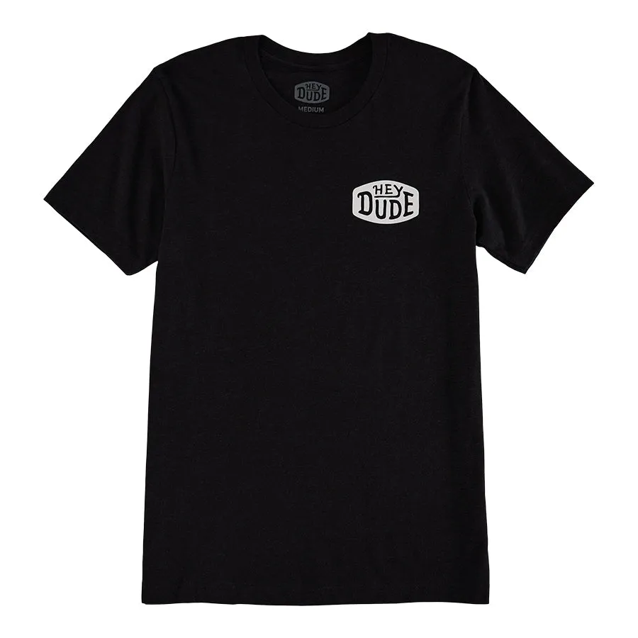 Go To Buckle Tee - Black sold by Hey Dude