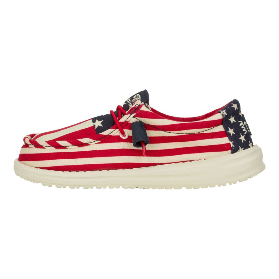 Wally Youth Americana - American Flag sold by Hey Dude
