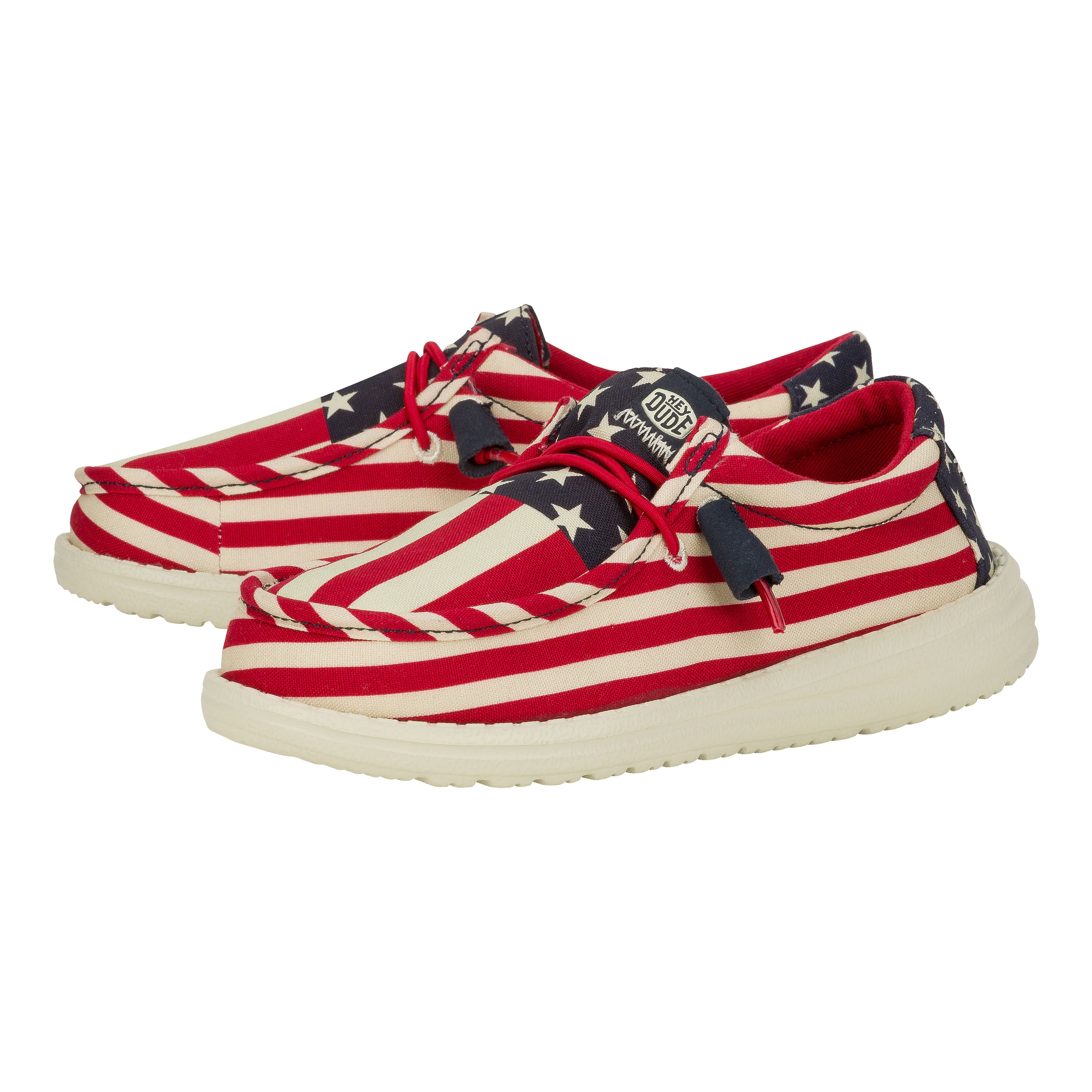 Wally Youth Americana - American Flag sold by Hey Dude product image thumbnail 2