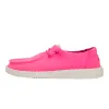 Wendy Stretch Canvas - Neon Pink sold by Hey Dude