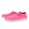 Wendy Stretch Canvas - Neon Pink sold by Hey Dude