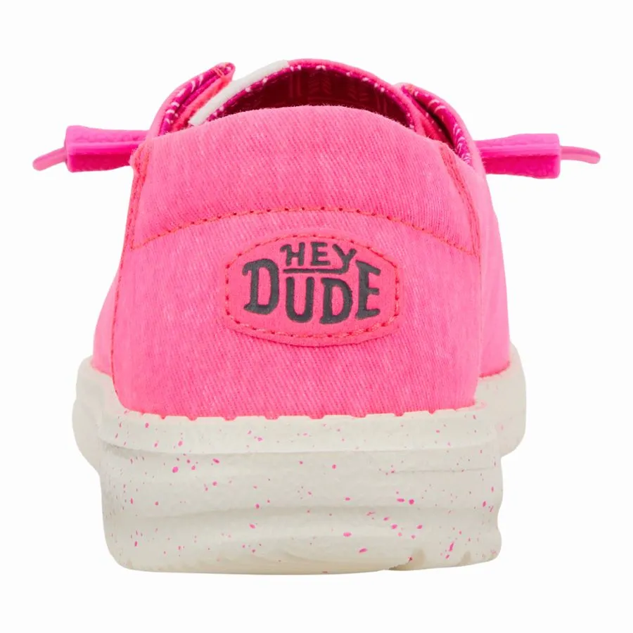 Wendy Stretch Canvas - Neon Pink sold by Hey Dude product image thumbnail 5