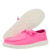 Wendy Stretch Canvas - Neon Pink sold by Hey Dude