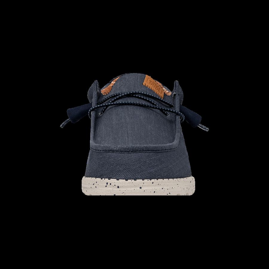 Wally Washed Canvas - Navy sold by Hey Dude product image thumbnail 4