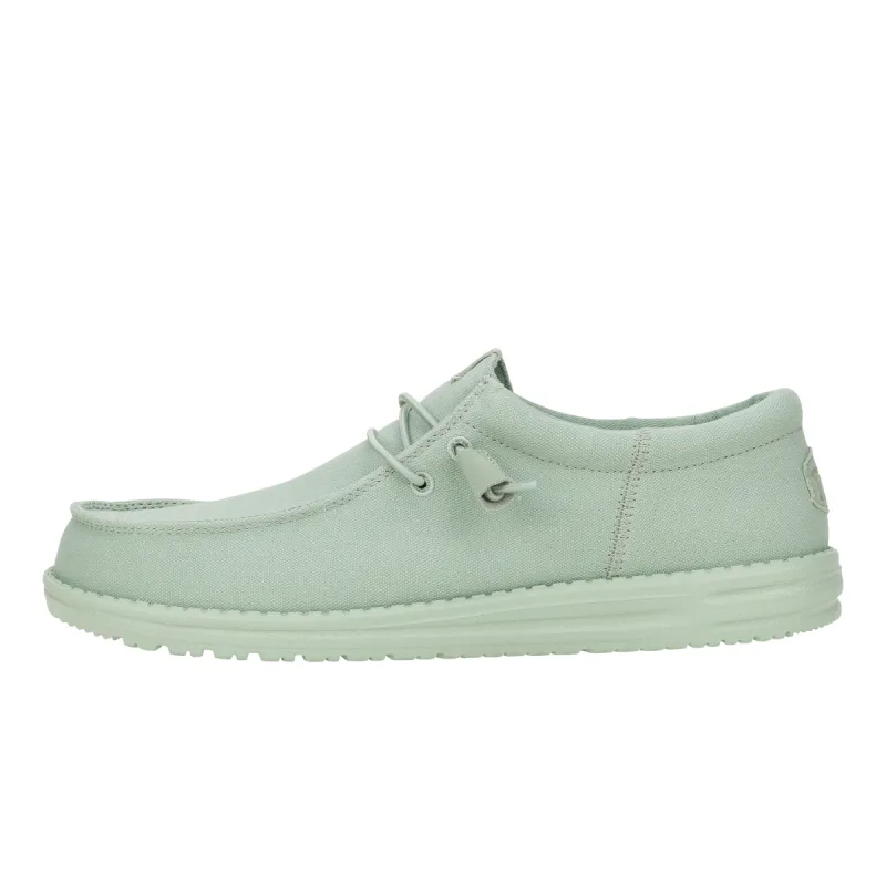 Wally Funk Mono Canvas - Seafoam sold by Hey Dude