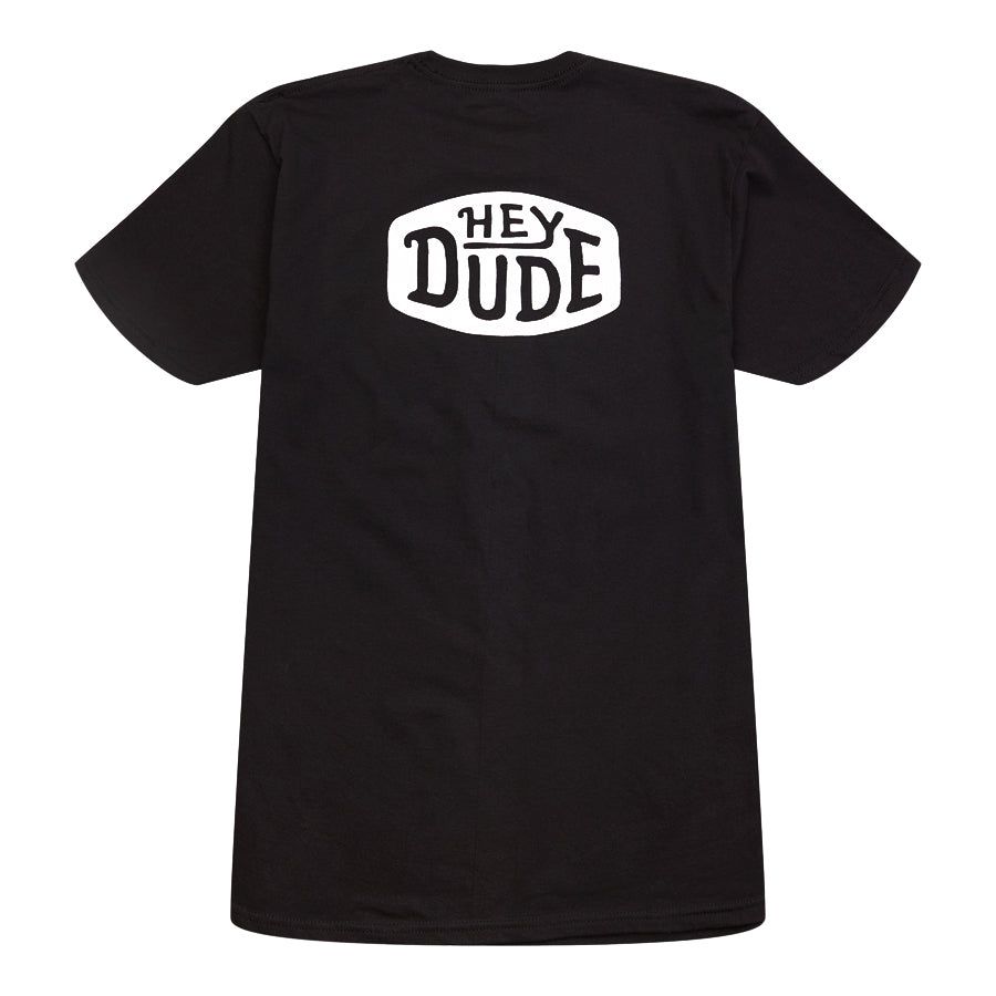 Logo Tee - Black sold by Hey Dude product image thumbnail 2