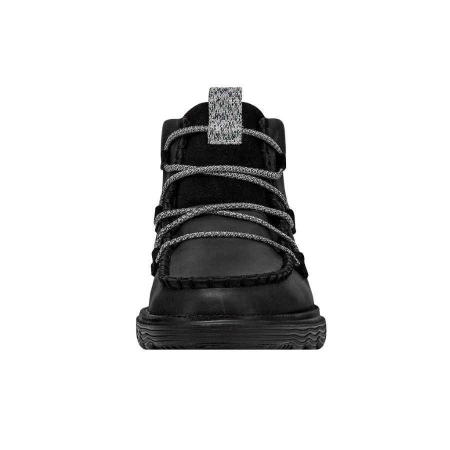 Reyes Boot Leather - Black/Black sold by Hey Dude product image thumbnail 4