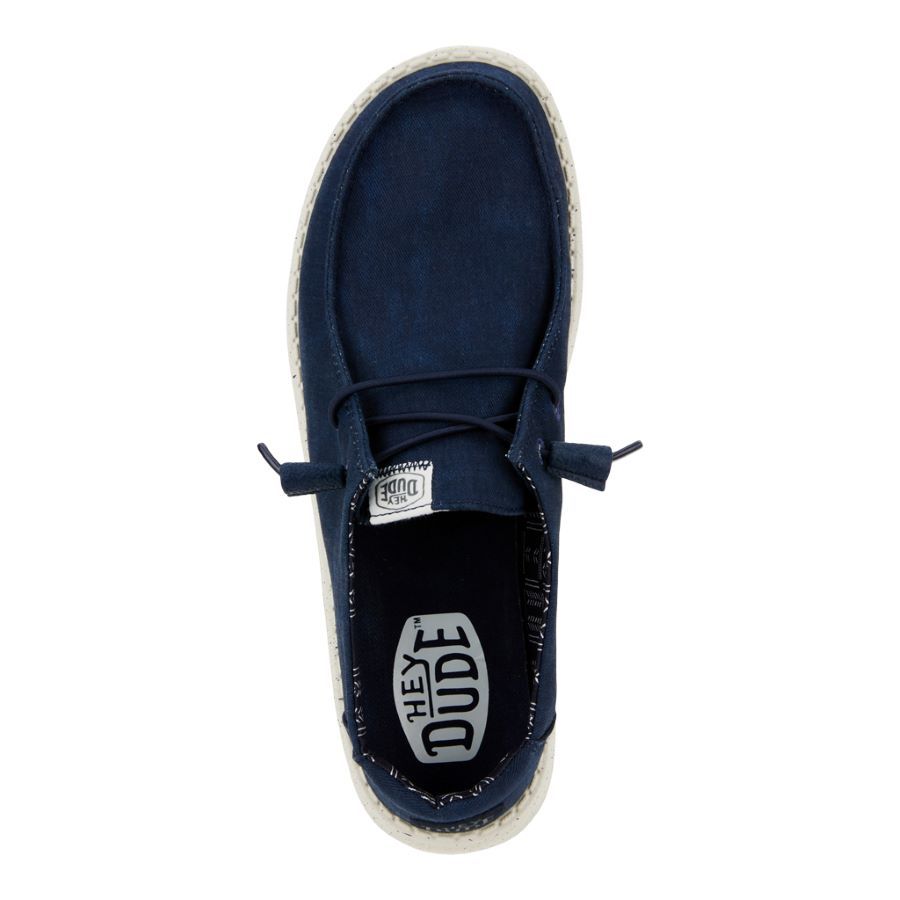 Wendy Stretch Canvas - Navy sold by Hey Dude product image thumbnail 3