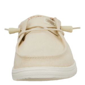 Wendy Stretch Canvas - Off White sold by Hey Dude