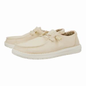 Wendy Stretch Canvas - Off White sold by Hey Dude