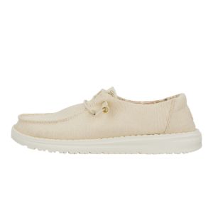 Wendy Stretch Canvas - Off White sold by Hey Dude