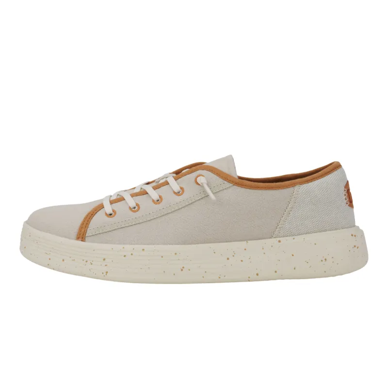 Cody Mens Coastline - Light Grey/Almost White sold by Hey Dude
