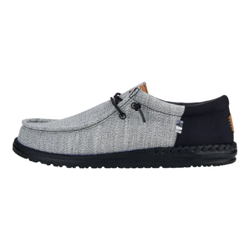 Wally Funk Nylon Craft - Black/Grey sold by Hey Dude