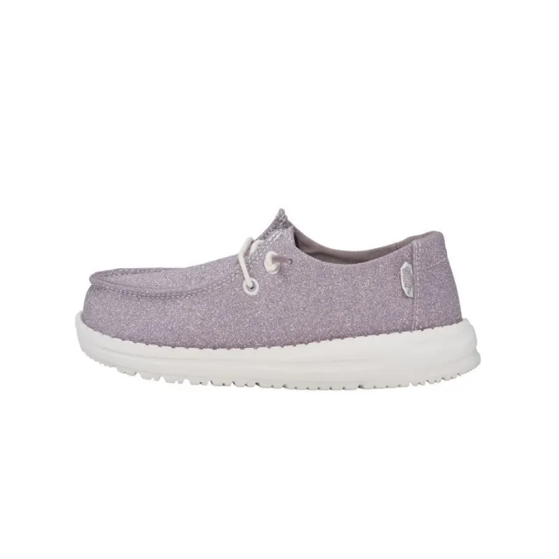 Wendy Toddler Metallic Sparkle - Lilac sold by Hey Dude