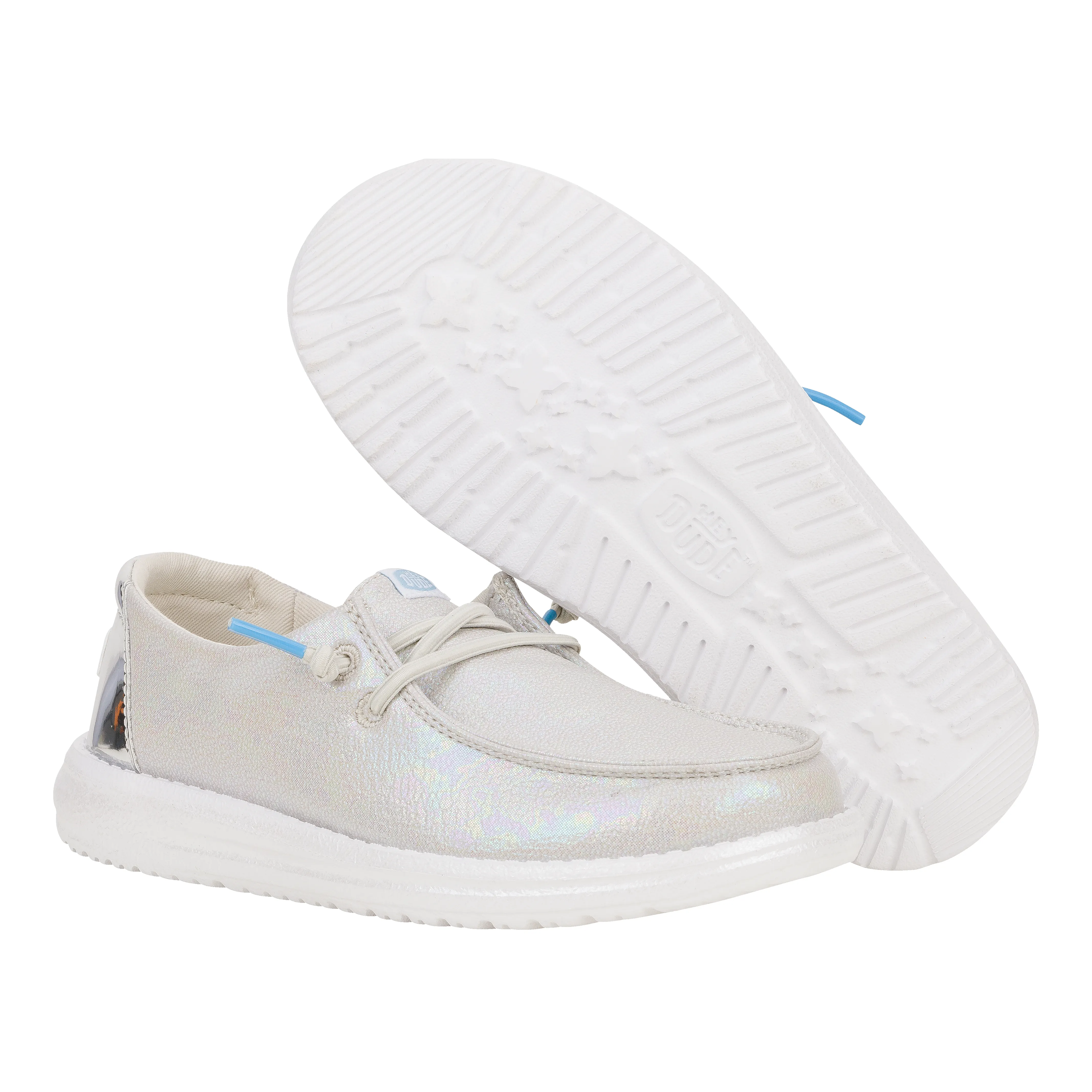 Wendy Youth Iridescent Sparkle - Silver sold by Hey Dude product image thumbnail 3