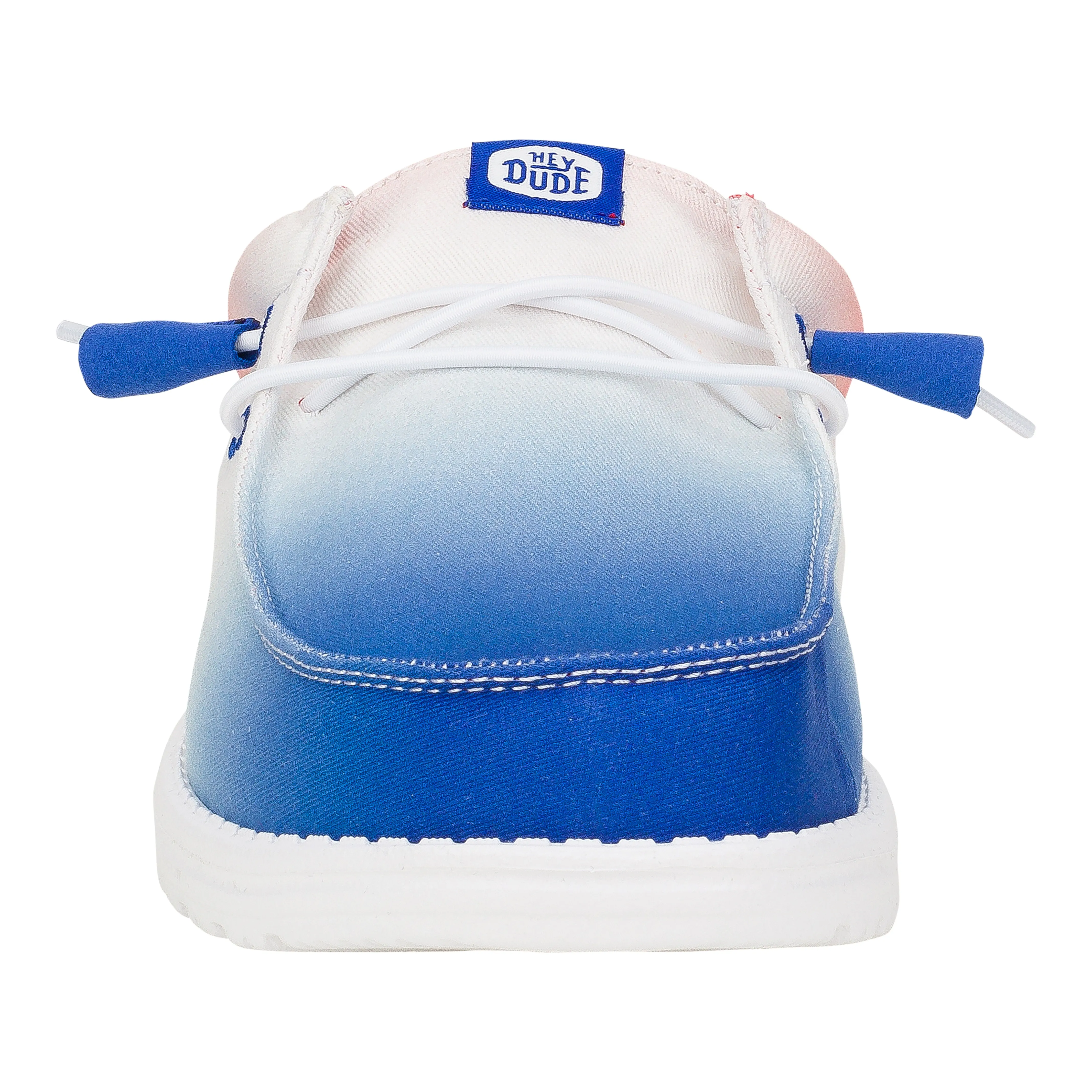 Wally Slip Ombre Pop - Red/White/Blue sold by Hey Dude product image thumbnail 4