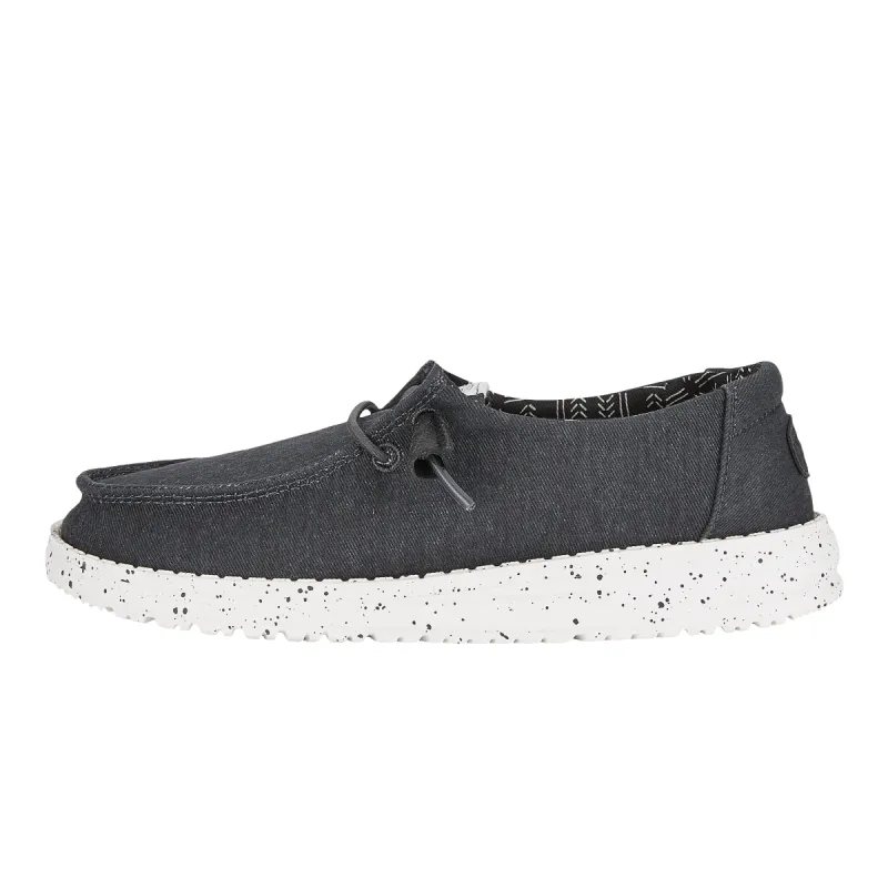 Wendy Youth Stretch Canvas - Black sold by Hey Dude