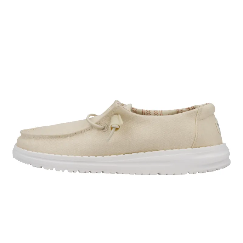 Wendy Youth Stretch Canvas - Off White sold by Hey Dude