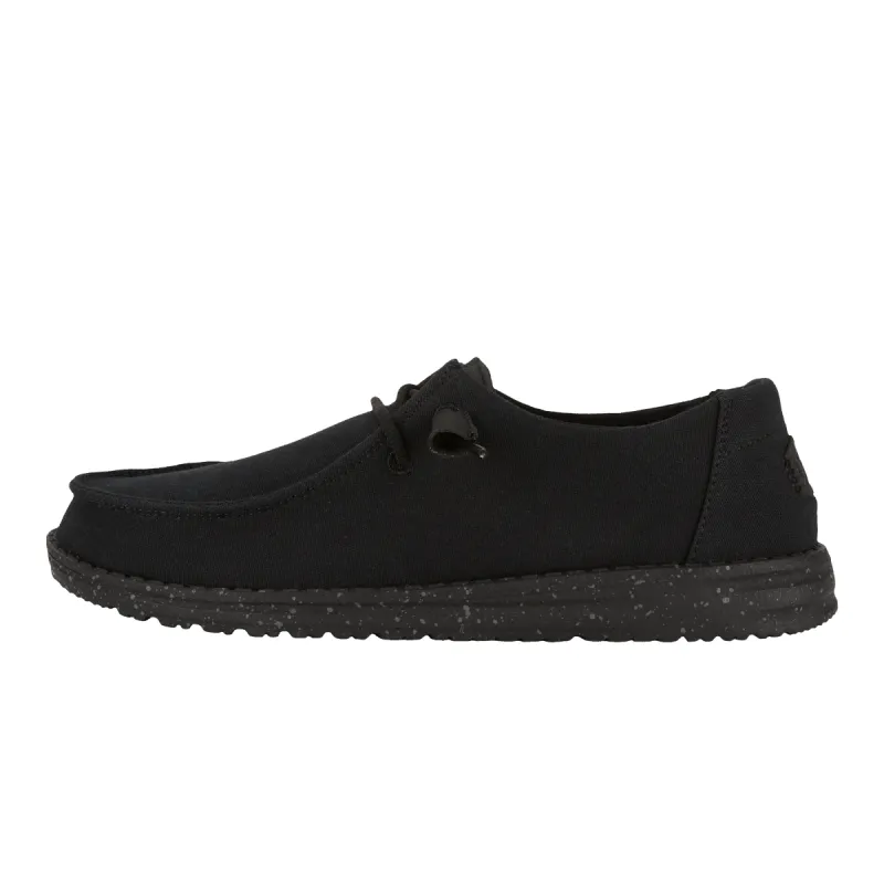 Wendy Stretch Canvas - Mono Black sold by Hey Dude