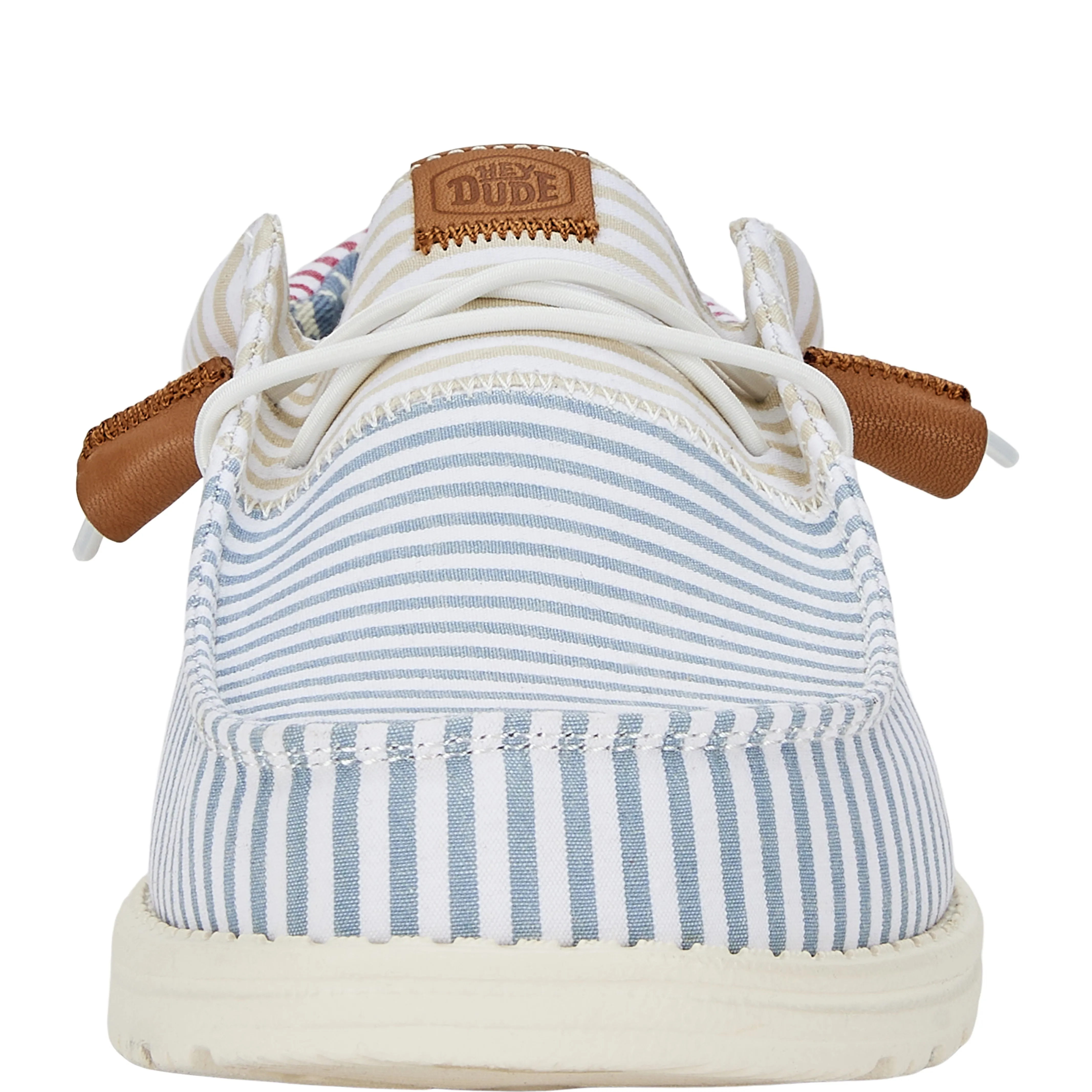 Wally Tri Seersucker - Blue/Red sold by Hey Dude product image thumbnail 4