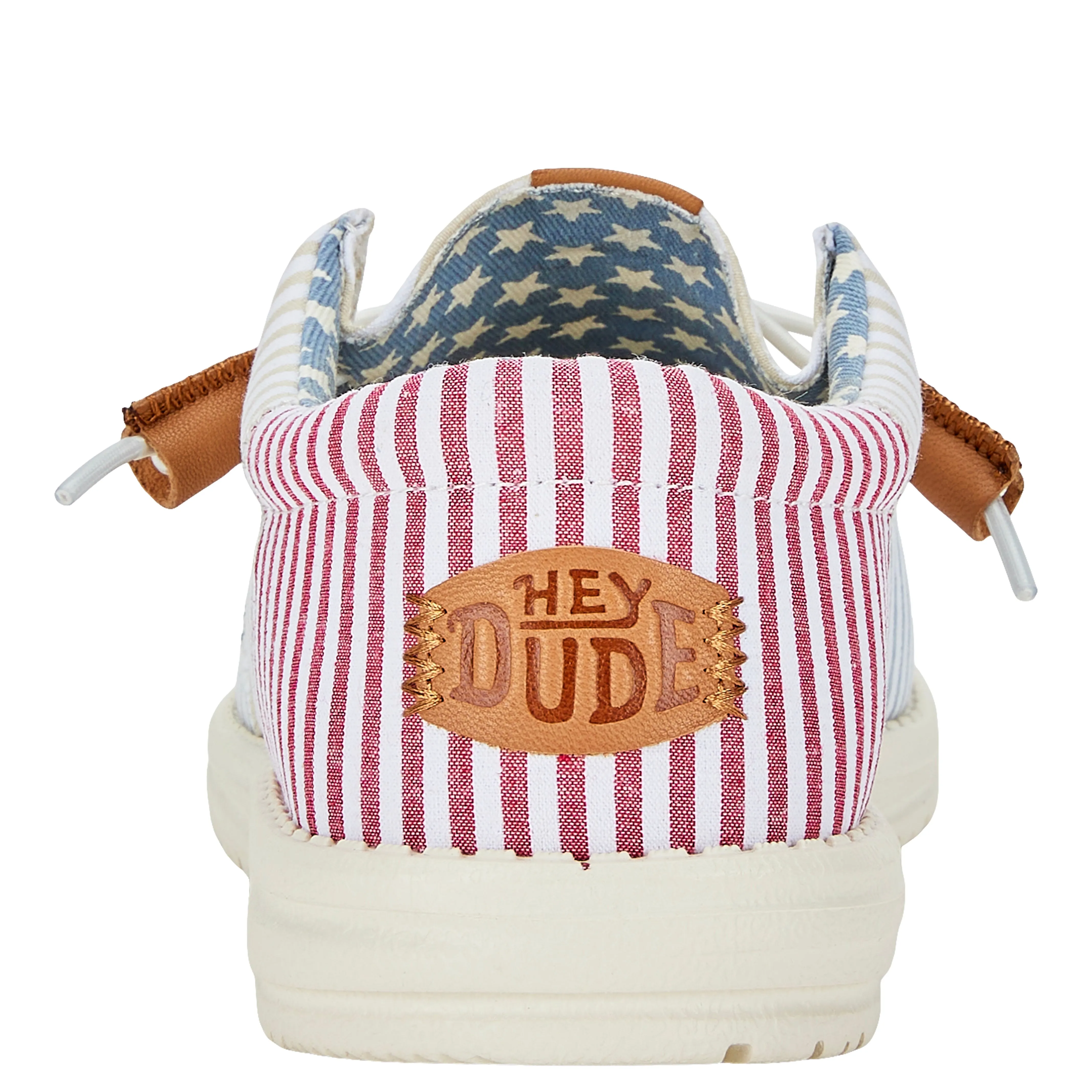 Wally Tri Seersucker - Blue/Red sold by Hey Dude product image thumbnail 5