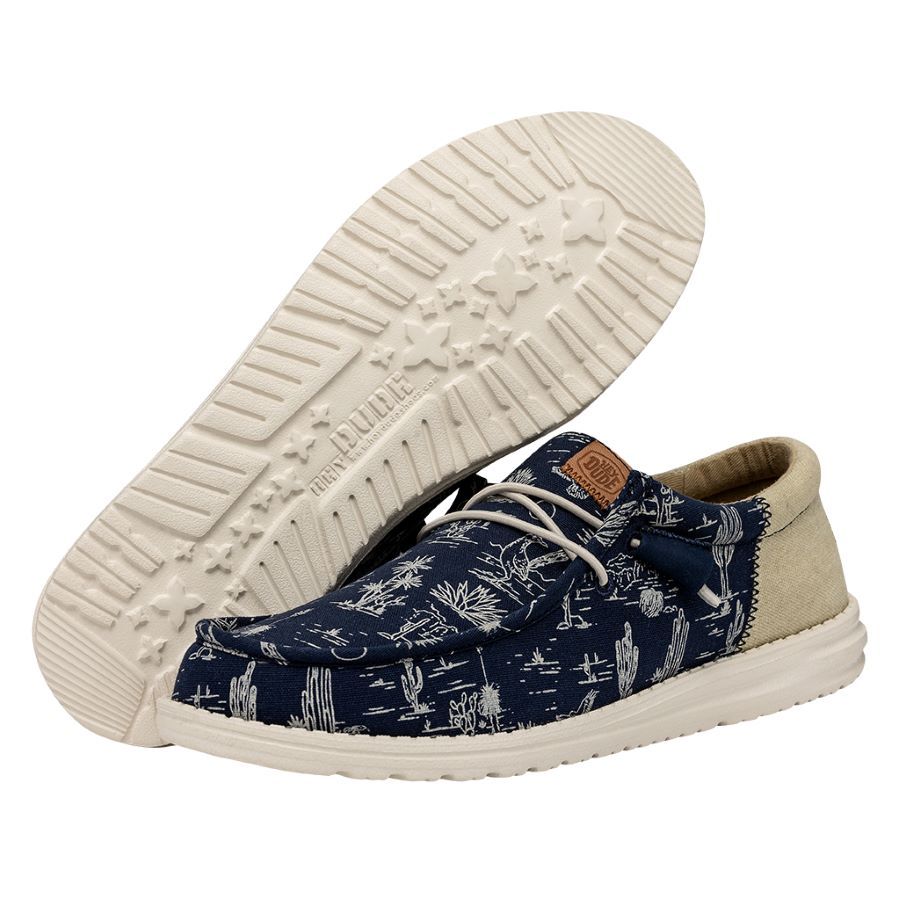 Wally Funk Desert - Navy sold by Hey Dude product image thumbnail 3