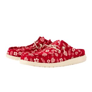 Wally Slip Luau - Varsity Red/Multi sold by Hey Dude