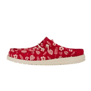 Wally Slip Luau - Varsity Red/Multi sold by Hey Dude