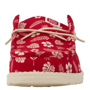 Wally Slip Luau - Varsity Red/Multi sold by Hey Dude