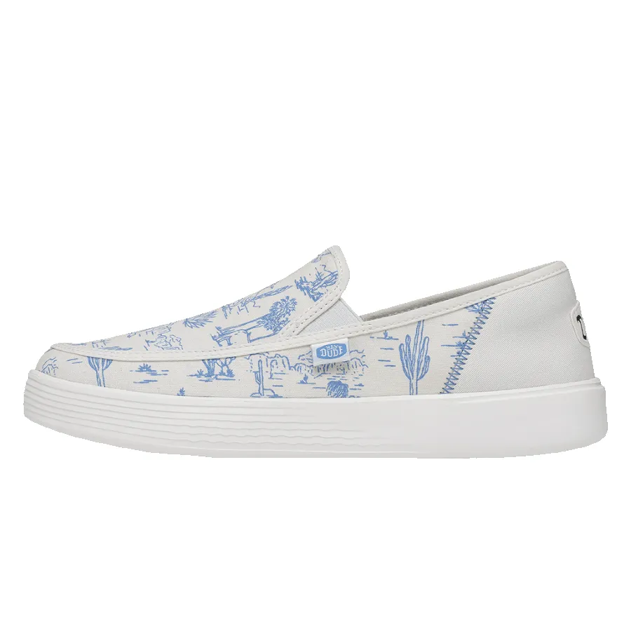 Sunapee - Desert White Blue sold by Hey Dude