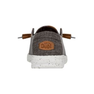 Wendy Washed Canvas - Grey sold by Hey Dude