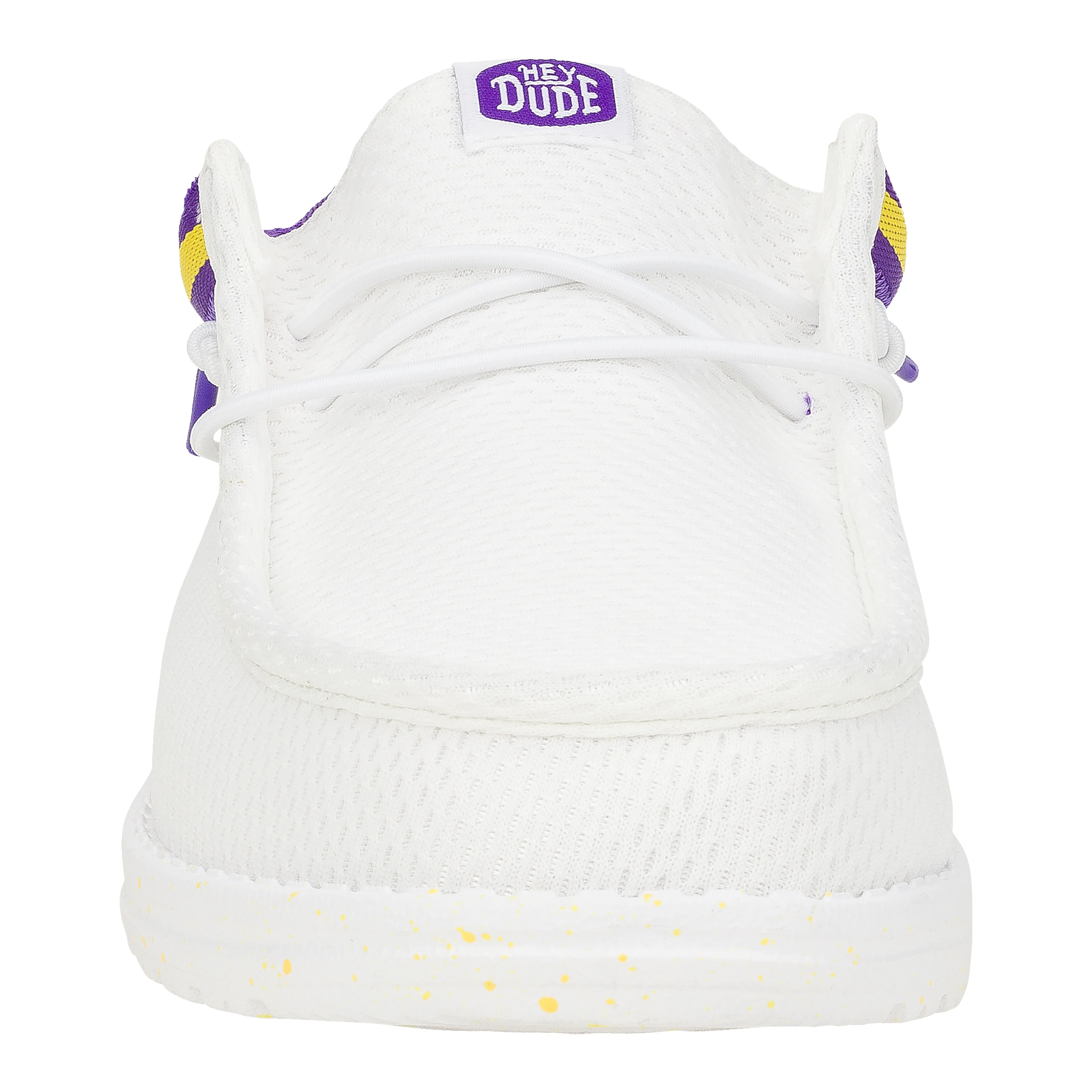 Wally Varsity Jersey - White Yellow sold by Hey Dude product image thumbnail 4