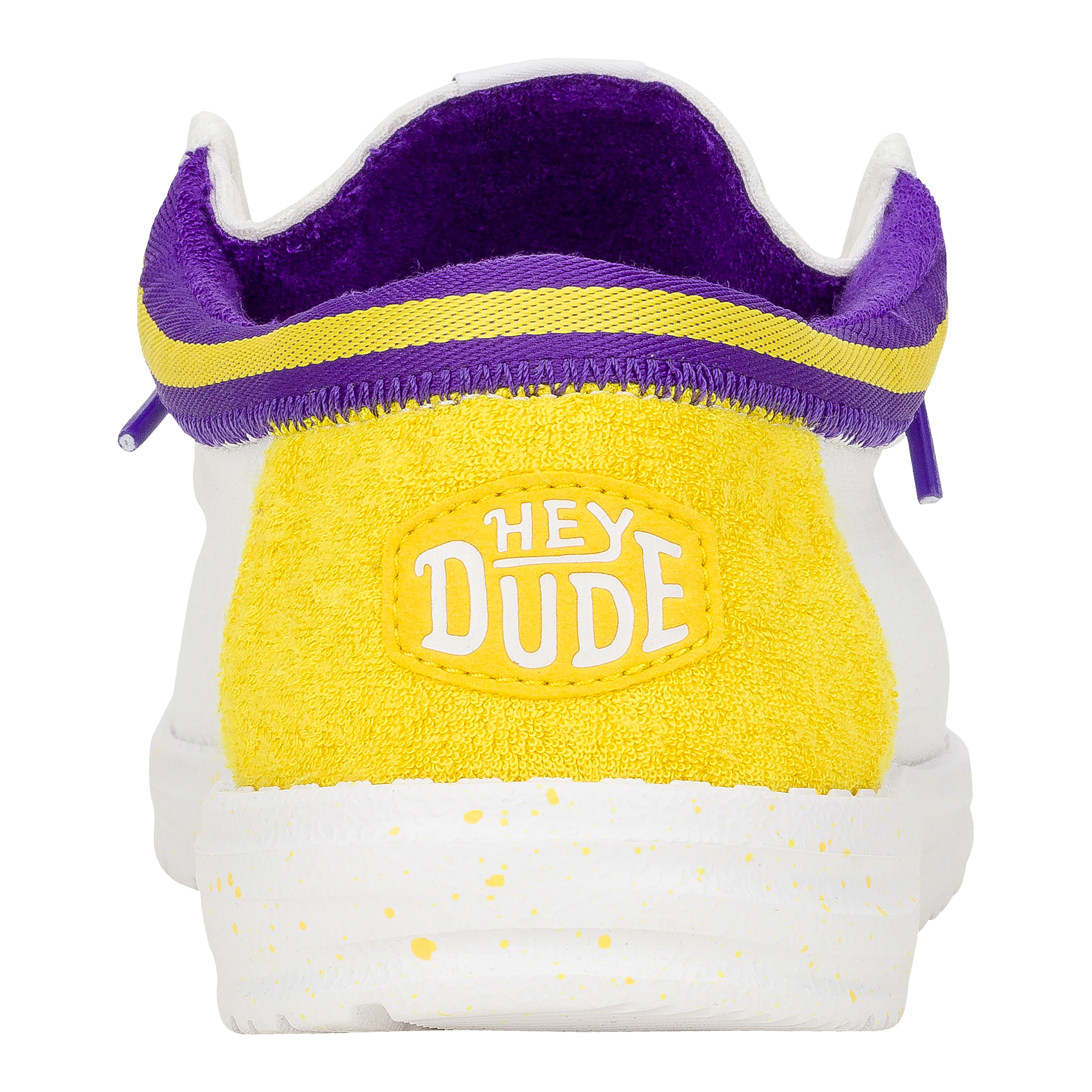 Wally Varsity Jersey - White Yellow sold by Hey Dude product image thumbnail 5