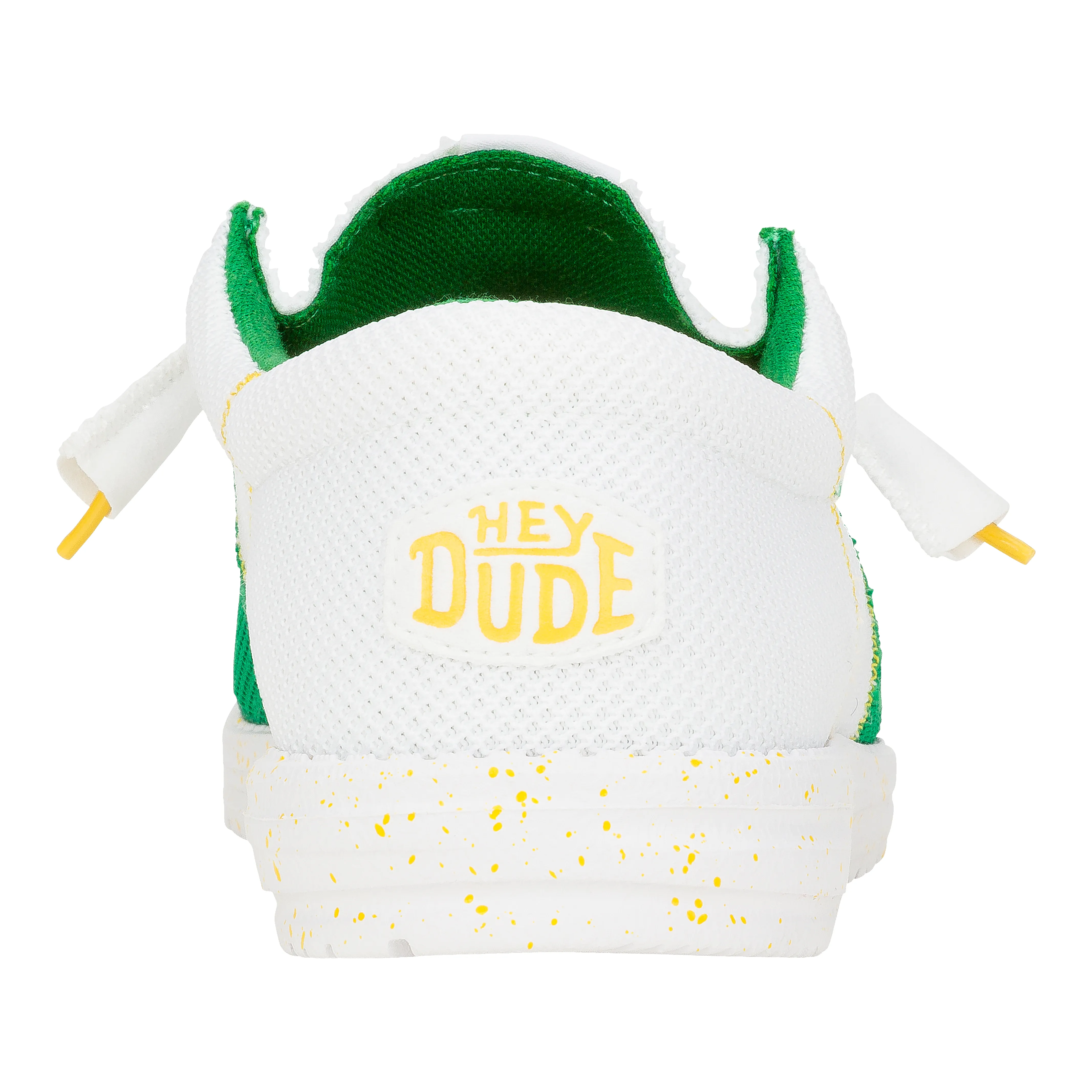 Wally Tri Varsity Mesh - White/Green sold by Hey Dude product image thumbnail 5