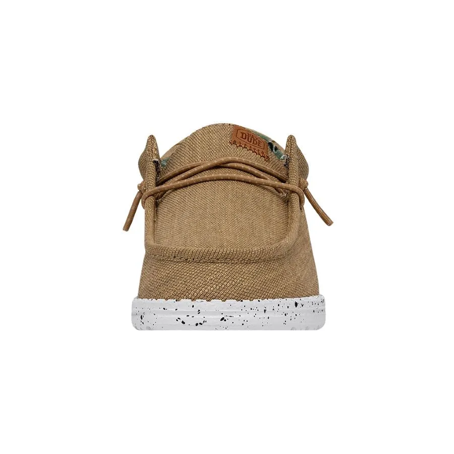 Wally Youth Washed Canvas - Walnut sold by Hey Dude product image thumbnail 4