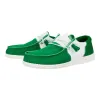 Wally Tri Varsity Sport Mesh - Deep Green/White sold by Hey Dude