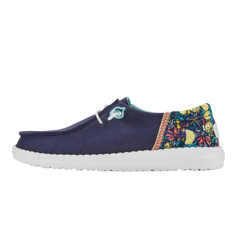 Wendy Funk Garden Soiree - Navy/Multi sold by Hey Dude