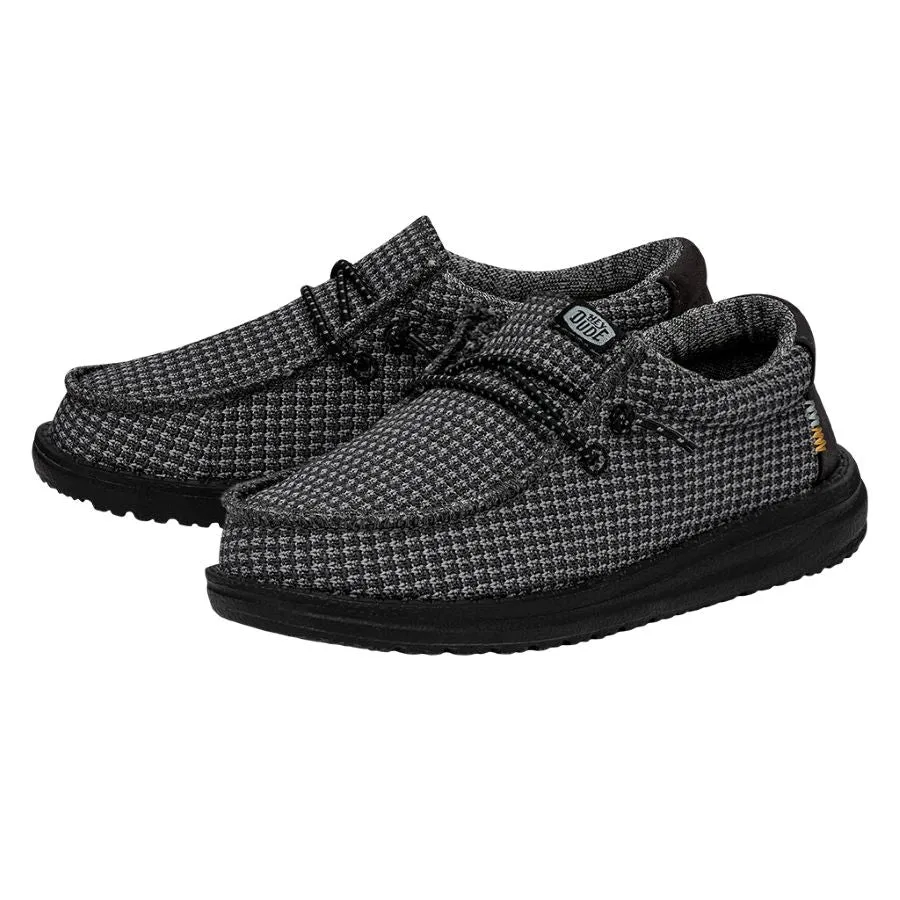 Wally Youth Sport Mesh - Charcoal sold by Hey Dude product image thumbnail 2