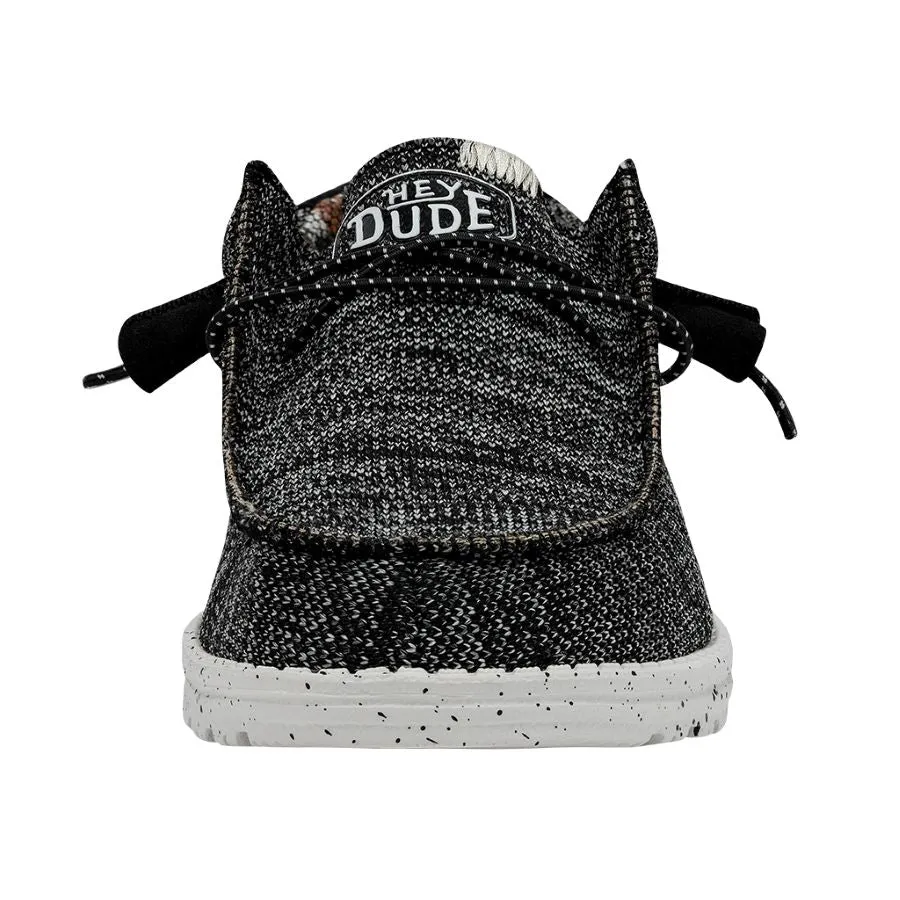 Wally Sox Stitch Wide - Black White sold by Hey Dude product image thumbnail 4