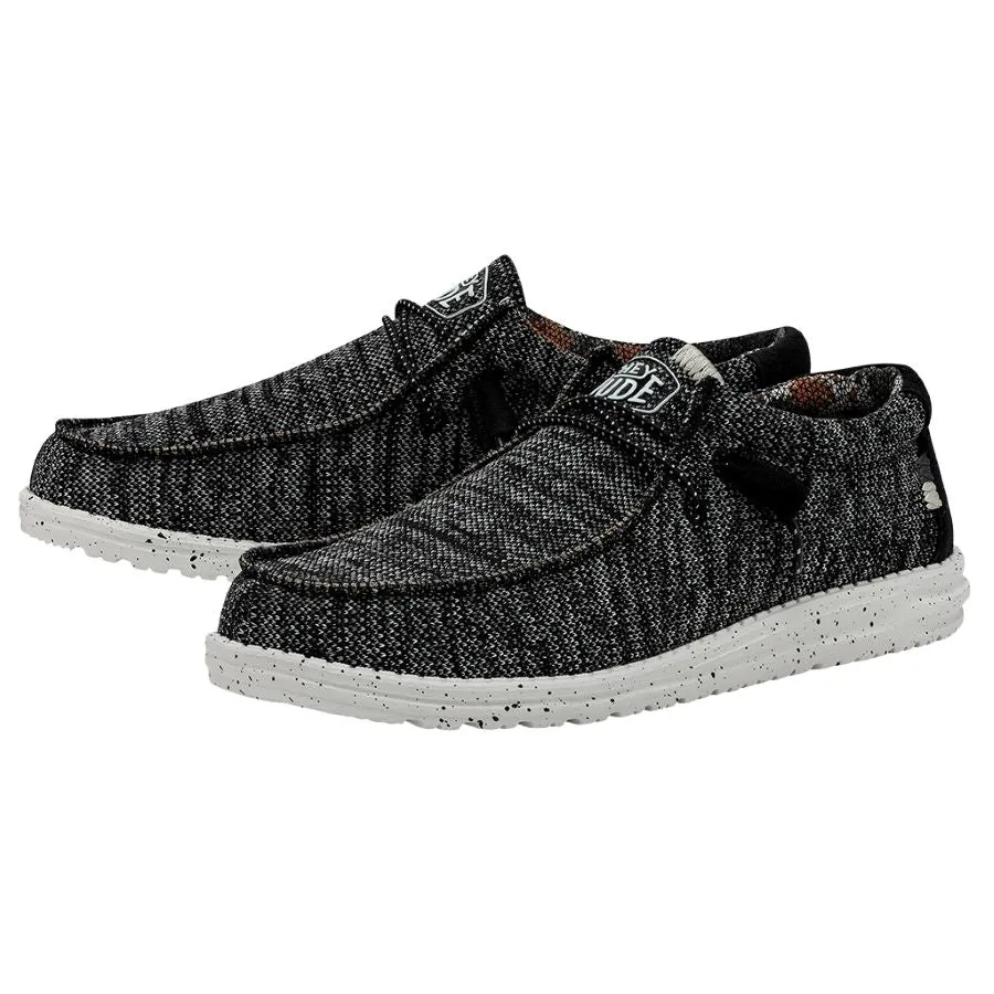 Wally Sox Stitch Wide - Black White sold by Hey Dude product image thumbnail 2