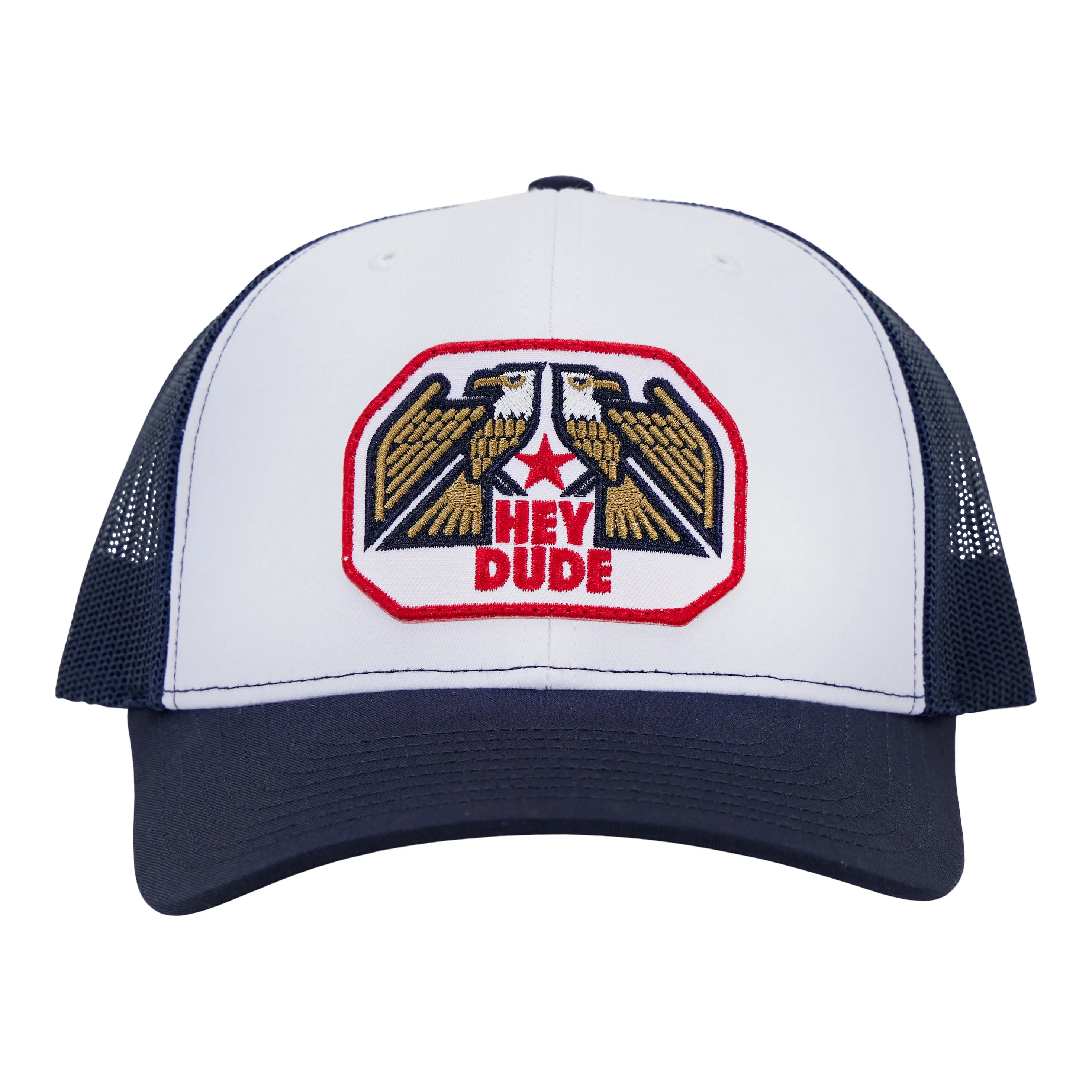 Eagle Trucker - Navy/White sold by Hey Dude