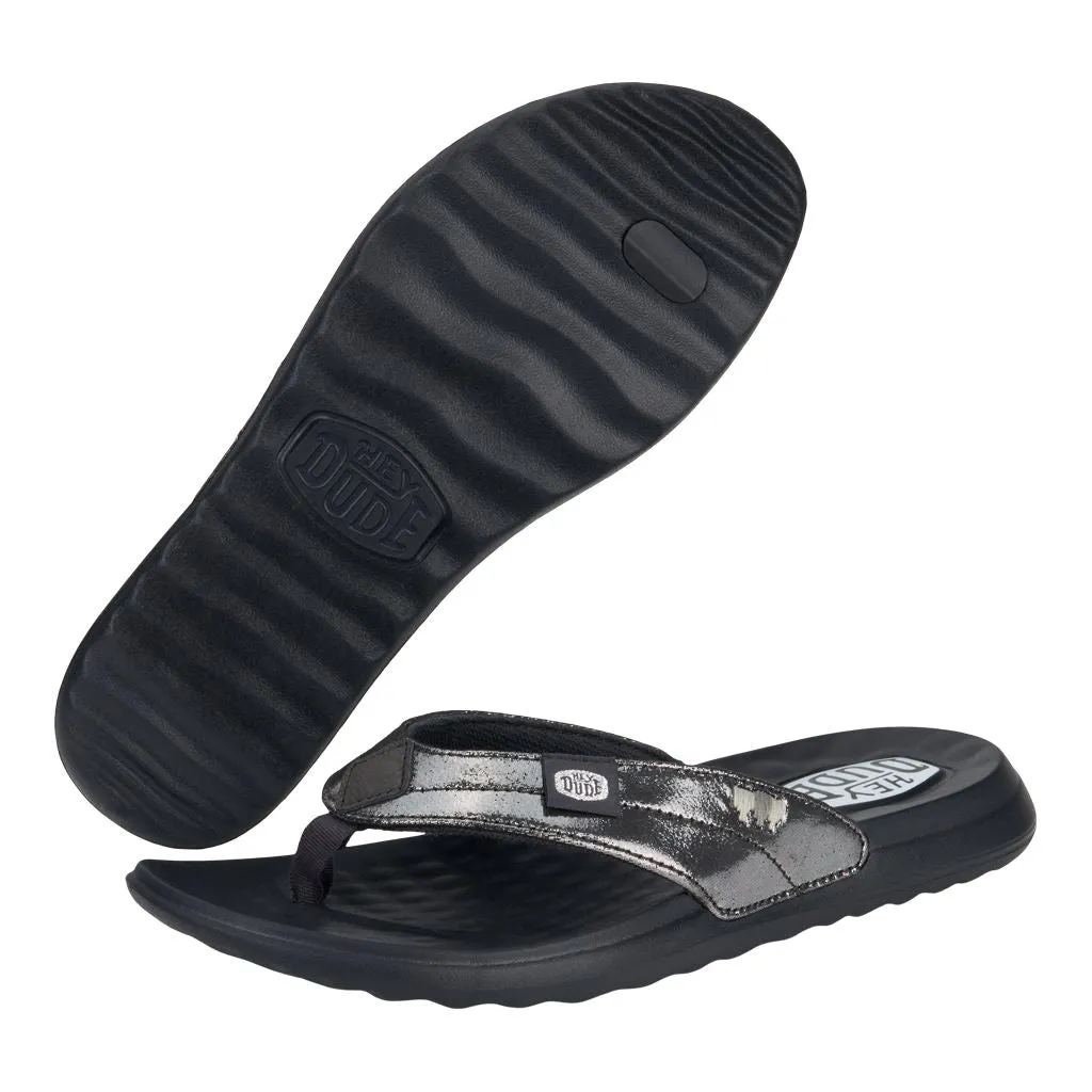 Christi Flip Classic - Black Shimmer sold by Hey Dude product image thumbnail 3