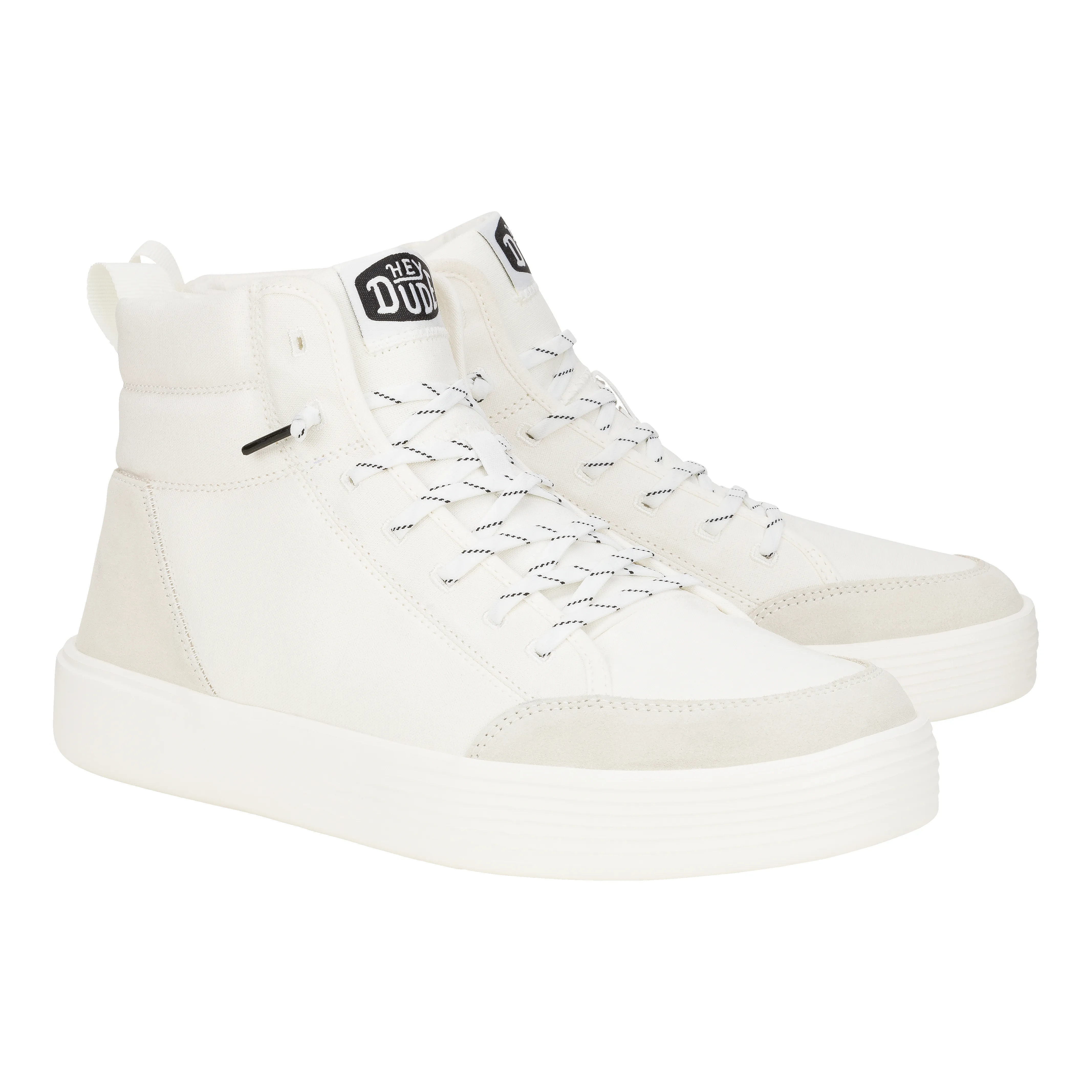 Cody Hi Essentials - White/White sold by Hey Dude product image thumbnail 2