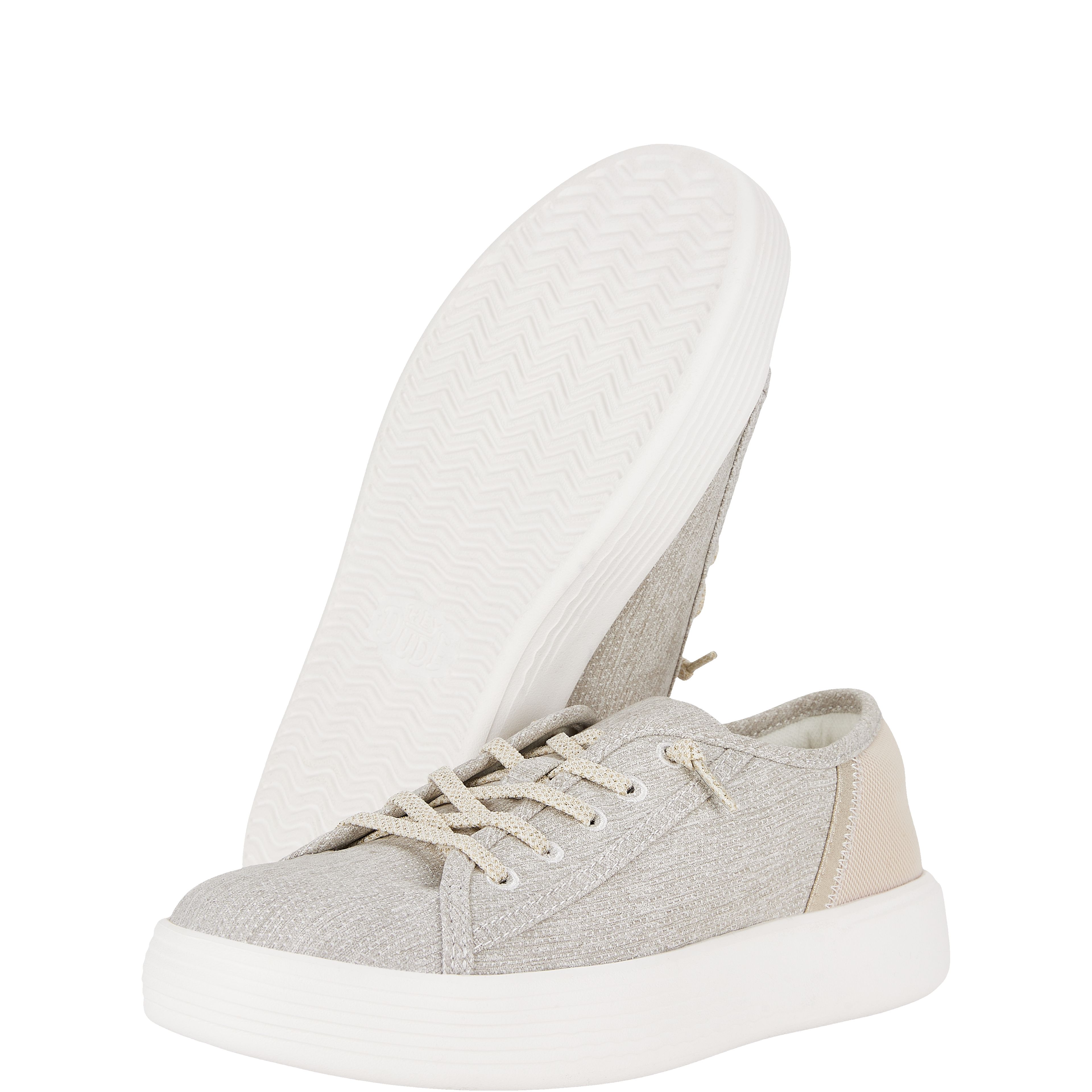 Cody Womens Heathered Knit Mesh - Light Grey sold by Hey Dude product image thumbnail 3